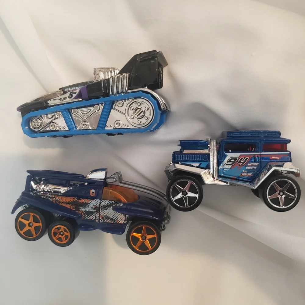 Vtg (15) Hotwheel Vehicles -80's thru early 2000's